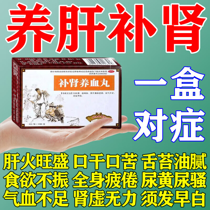 养肝补肾补气血 养肝补肾除湿中成药养肝护肝清肝排毒 健脾祛湿肝火旺