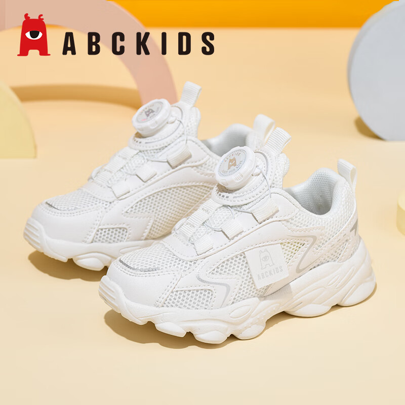 ���ڲ�����ABC KIDSͯЬŮͯЬ2024�＾�¿��ͯ�˶�Ь��תŦ�۶�ͯЬѧУ����С��Ь ����У԰�� 37��