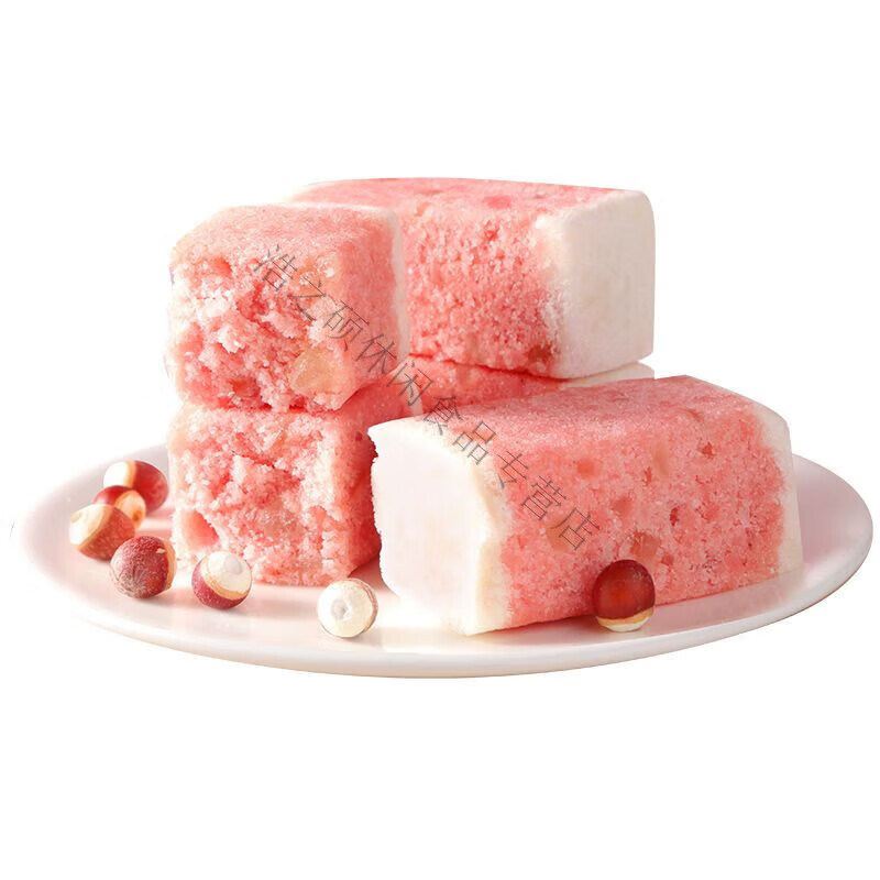 滇初白桃乌龙芡实糕低0孕妇零食品卡脂软无蔗糖点心抖音网红早餐面包