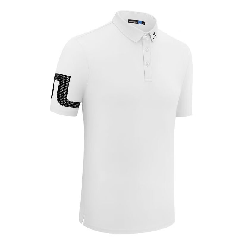 轶恬宽松高尔夫短袖t恤男速干透气男士golf弹力运动上衣夏季薄款球衣