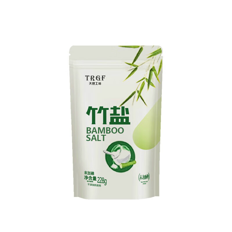 丹晶一烤竹盐 10/20袋 御盐坊天赐优品竹盐调味料 清肠碱性食用盐 10