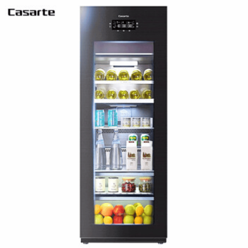 卡萨帝(Casarte)【独立制冰】卡萨帝(Casarte)220升冰吧冷柜冰箱酒茶叶保鲜柜变频家用办公室