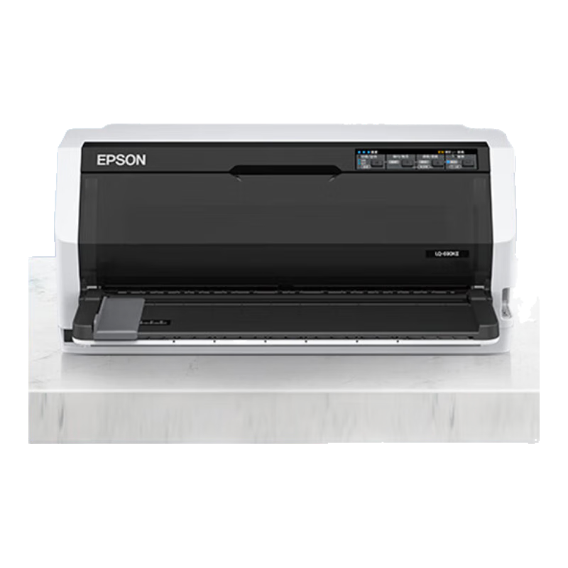 愛(ài)普生（EPSON）LQ-690KII 106列平推式發(fā)票打印機 針式打印機稅控票據高速（企業(yè)版含3年送修)家用辦公