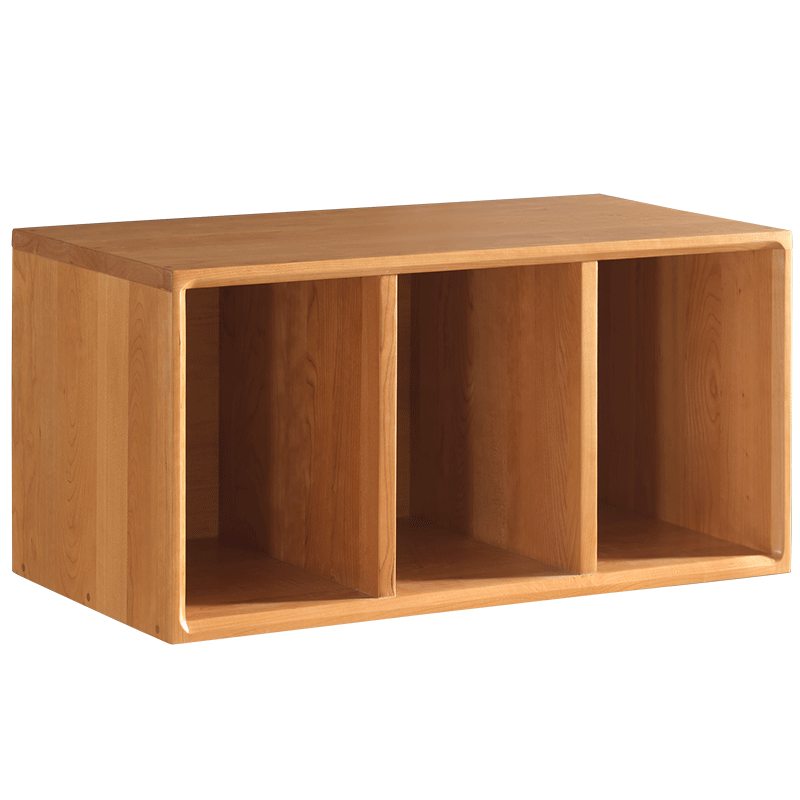 全友家居 实木客厅电视柜沙发边柜收纳储物柜抽屉小柜子家具落地矮柜