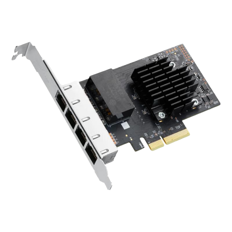 普聯(lián)（TP-LINK）全千兆4網(wǎng)口PCI-E有線網(wǎng)卡RJ45四獨(dú)立IP網(wǎng)絡(luò)喚醒PCIe插槽數(shù)據(jù)中心服務(wù)器工控機(jī)電腦網(wǎng)線接口轉(zhuǎn)換器 TL-NG324