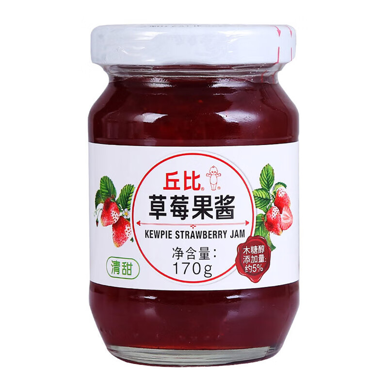 丘比(kewpie) 果酱面包涂抹酱水果酱酸奶冰淇淋奶茶烘焙饮品调味酱