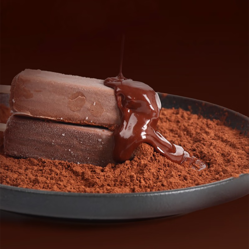 光明優(yōu)倍鮮奶雪糕冰淇淋慕斯巧巧味濃濃牛乳味奶香濃郁綿滑冰激凌