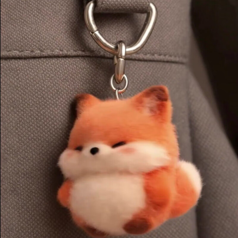迪士尼（Disney）原创新款赤红小狐狸毛绒公仔高颜值可爱狐狸毛绒包包挂件超萌玩偶 小狐狸挂件【1个】