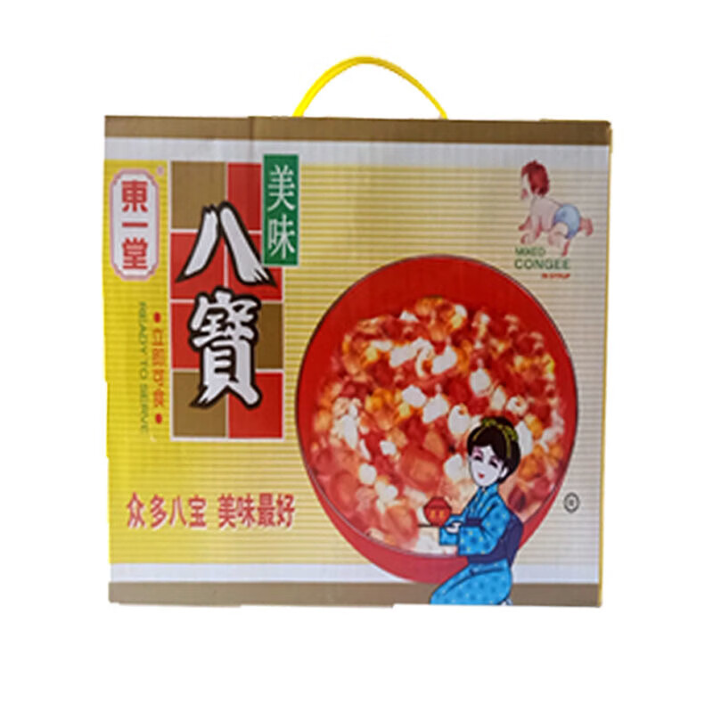 食芳溢八宝粥 东一堂美味八宝粥礼盒装速食粥方便野外旅游快速充饥