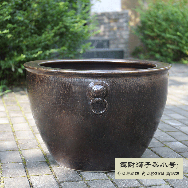 粒果篮超大1米特大号陶瓷花缸花盆缸陶瓷花盆家居客厅庭院中式玄关大