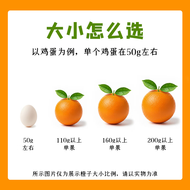 赣南脐橙 正宗赣南脐橙 江西赣州橙子手剥橙新鲜水果礼盒当季现摘时令生鲜 5斤优选单果110-160g净重4.5斤+