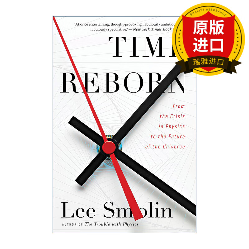 英文原版 time reborn 时间重生 从物理学危机到宇宙的未来 英文版