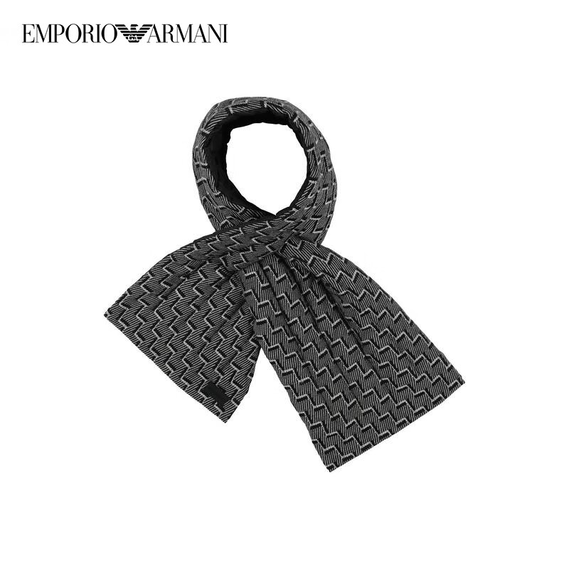 ������¡������ᣨEmporio Armani�� ��ʿFOULARDSΧ�� Black one size
