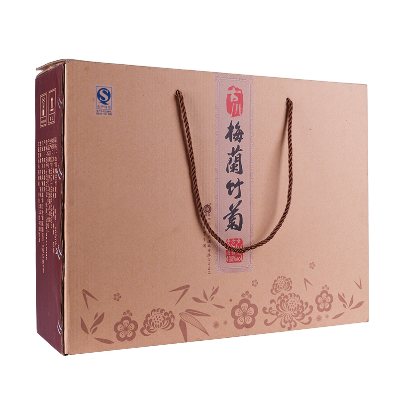 古川川派浓香型白酒40 8度梅兰竹菊480ml 4瓶礼盒版 虎窝购