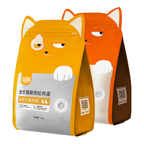 �ร�WOWO��è�� ��è��èͨ��ȫ�۹����޹ȸ�������è���� ��˫ƴ������+������1kg��1�� ����è��