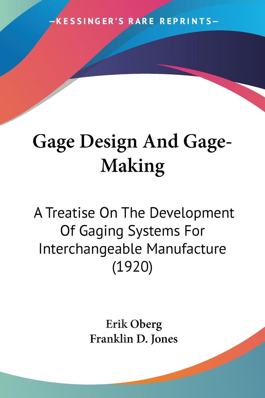 【2周达】【预售 按需印刷】gage design and gage-making