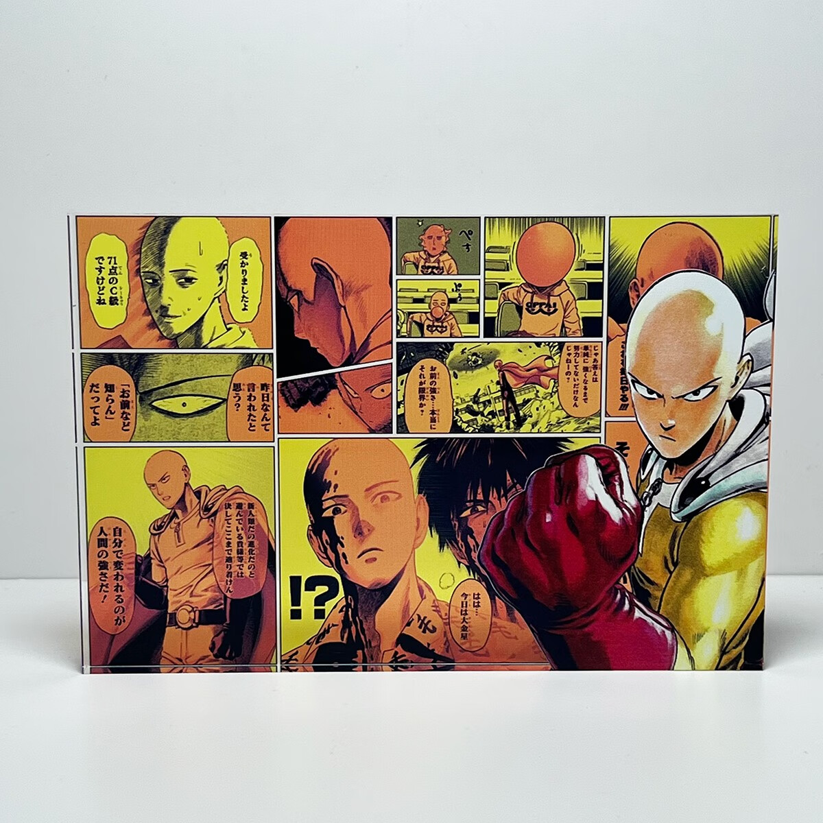 拳超人周边一拳超人自制亚克力砖琦玉杰诺斯索尼克战栗龙卷僵尸 琦玉