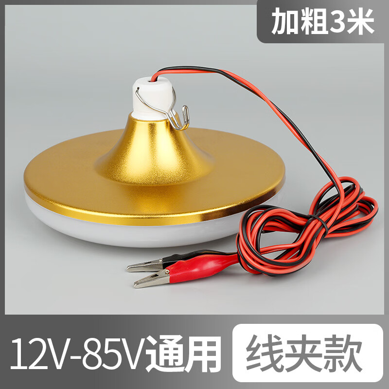 温宇(wenyu)12vled灯泡直流电瓶灯夜市摆地摊照明节能灯 12v/36v/60v