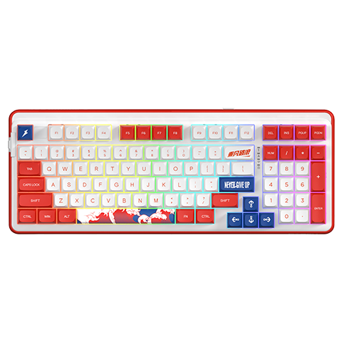 Dareu 达尔优 A98专业版键盘三模机械键盘