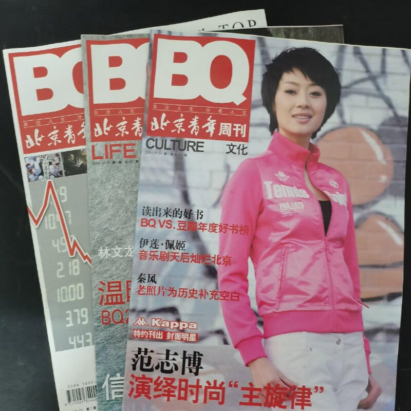 【绝版旧书】bq北京青年周刊 2009年 第1期总第692期 一期三刊(封面