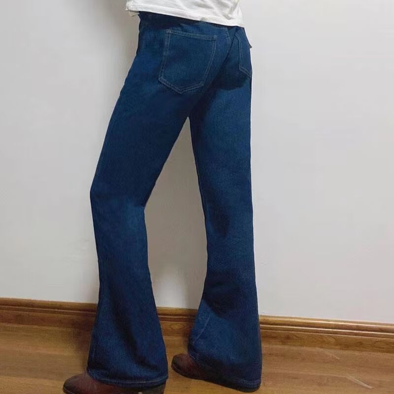 拓猴80年代大喇叭裤男高腰弹力大脚裤80年代大喇叭裤男高腰弹力大脚裤