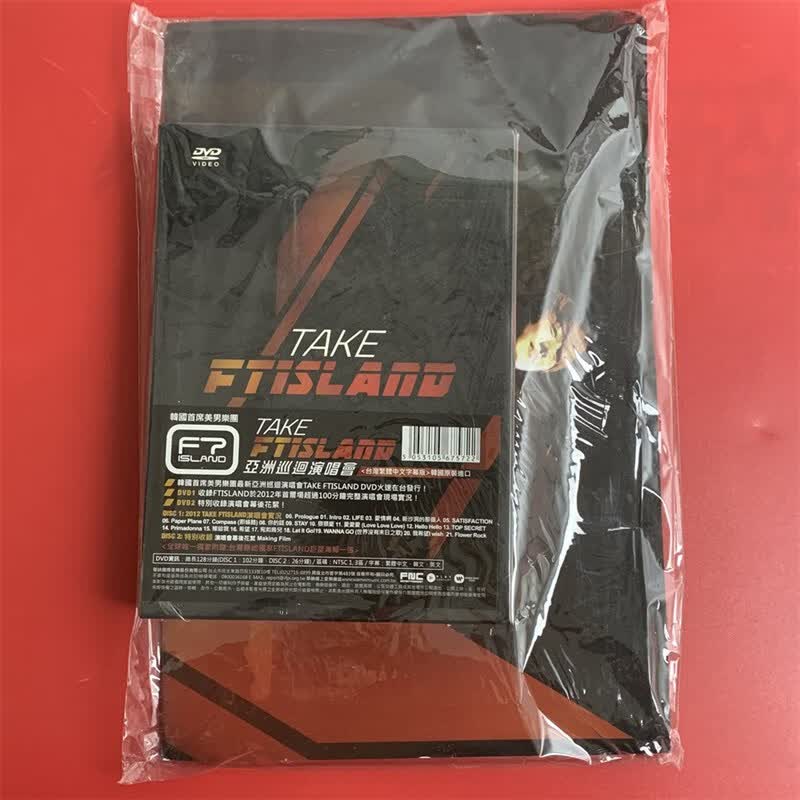 李洪基 李在真 崔珉焕 ftisland take 2012 付海报 台版全新