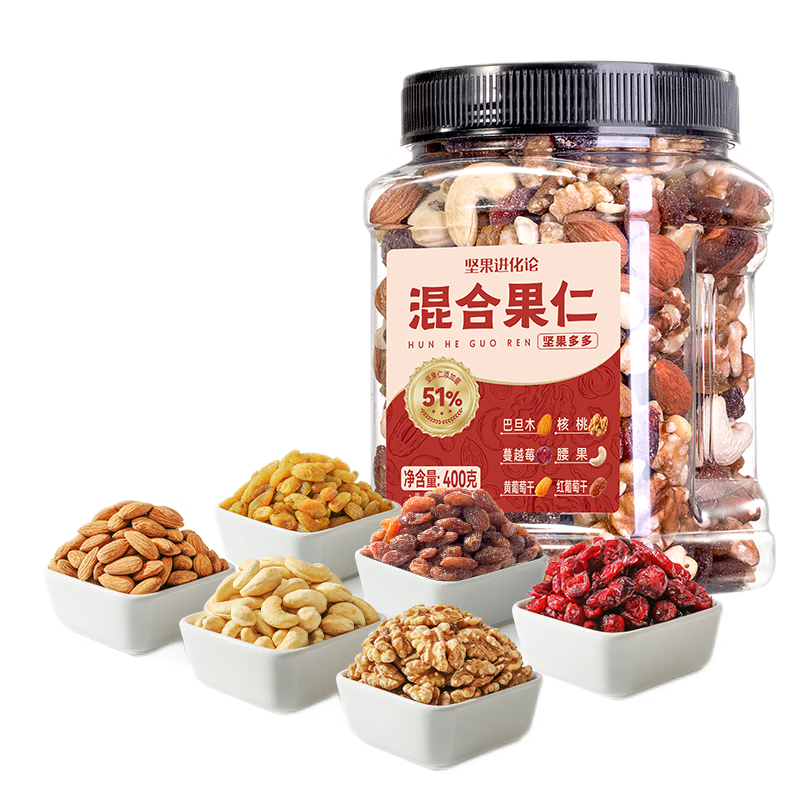 洽洽 坚果进化论罐装 400g