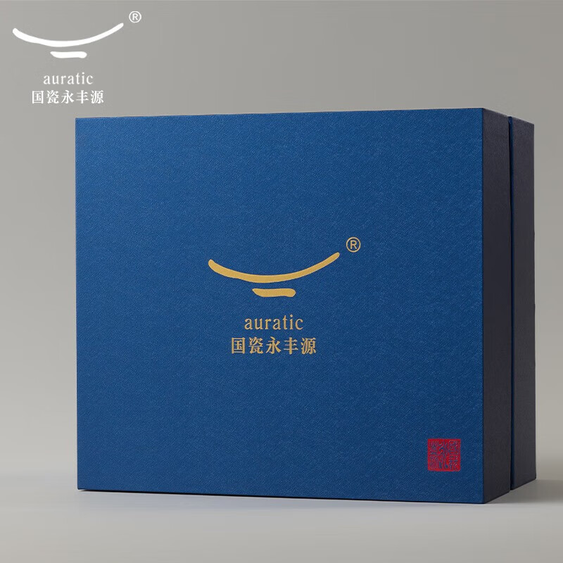 auratic永丰源 幸福满园 19头多用茶咖具 夫人瓷茶具咖啡具 不含陈列架