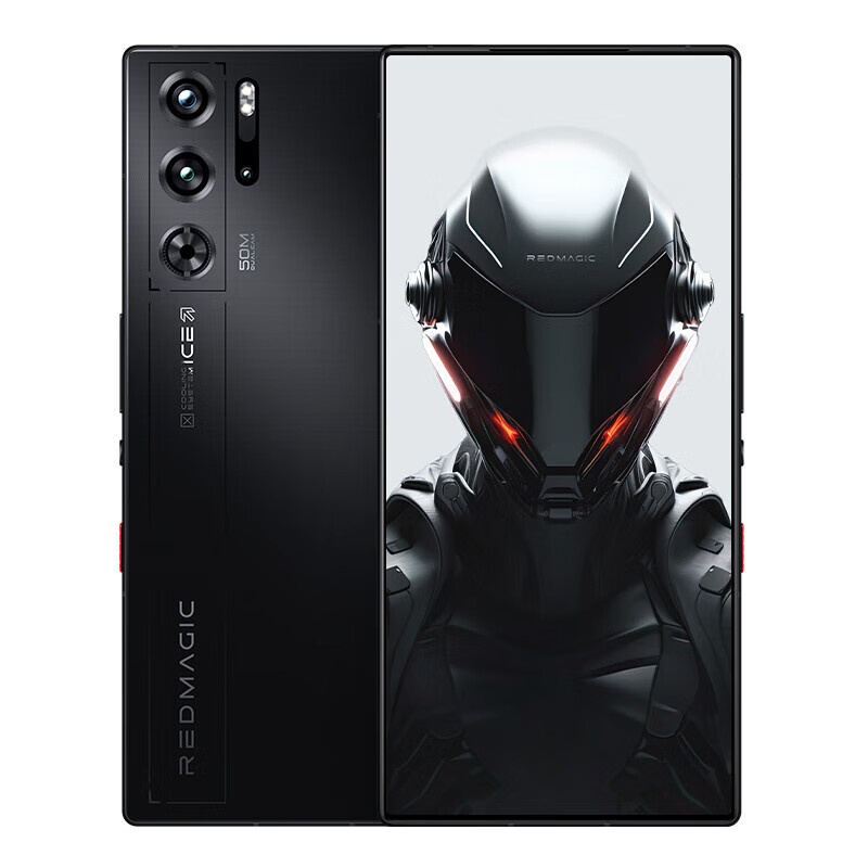 努比亚(nubia)红魔9Pro /红魔9Pro+ 全面屏电竞游戏手机 第三代骁龙8 二手5G手机 暗夜骑士 【红魔9 Pro】12G+256G 99新