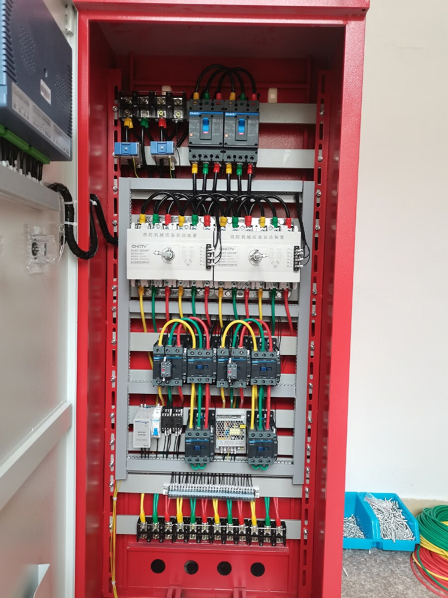 德力西ip55消防水泵喷淋消火栓控制柜应急启动柜巡检柜变频柜风机配电