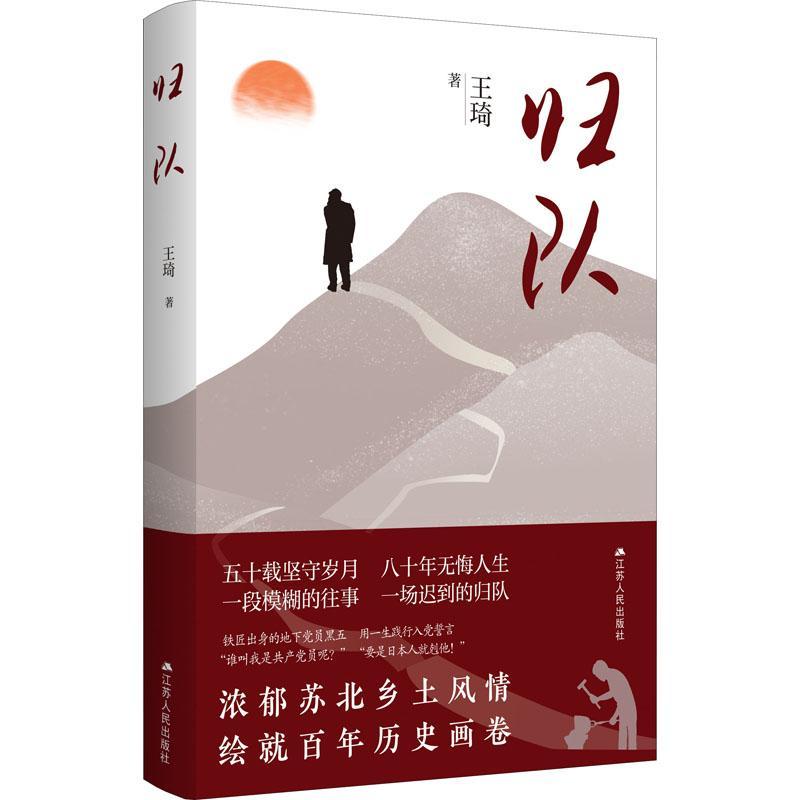 归队王琦江苏人民出版社9787214271488 小说书籍