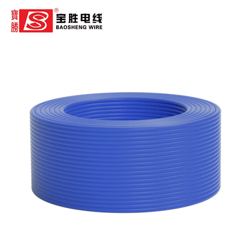 宝胜 wdzbn低烟无卤阻燃耐火电线byjf 家用电线国标硬芯线 2.