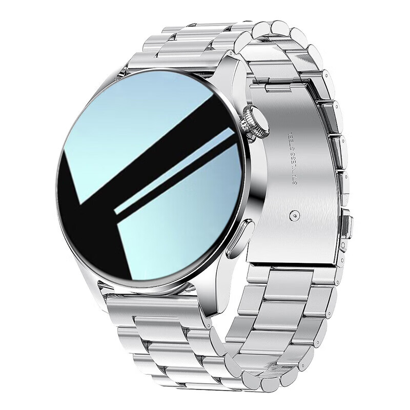 欧康胜华强北watch 9智能手表蓝牙通话黑科技播放心率血压测量运动手 【高光黑胶】OLED清屏+殿堂级