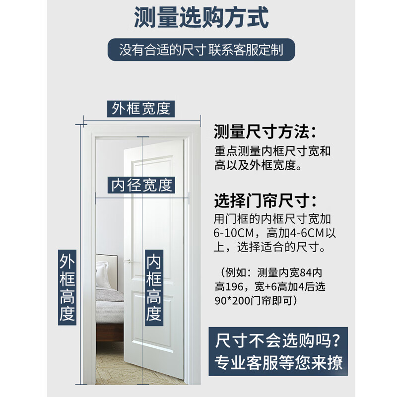 朔朔居全磁条防蚊门帘磁性自吸磁吸免打孔大门防蚊门帘夏季防蝇入户沙门 【全磁条】纯灰色三边加宽 90cm*200cm 宽*高