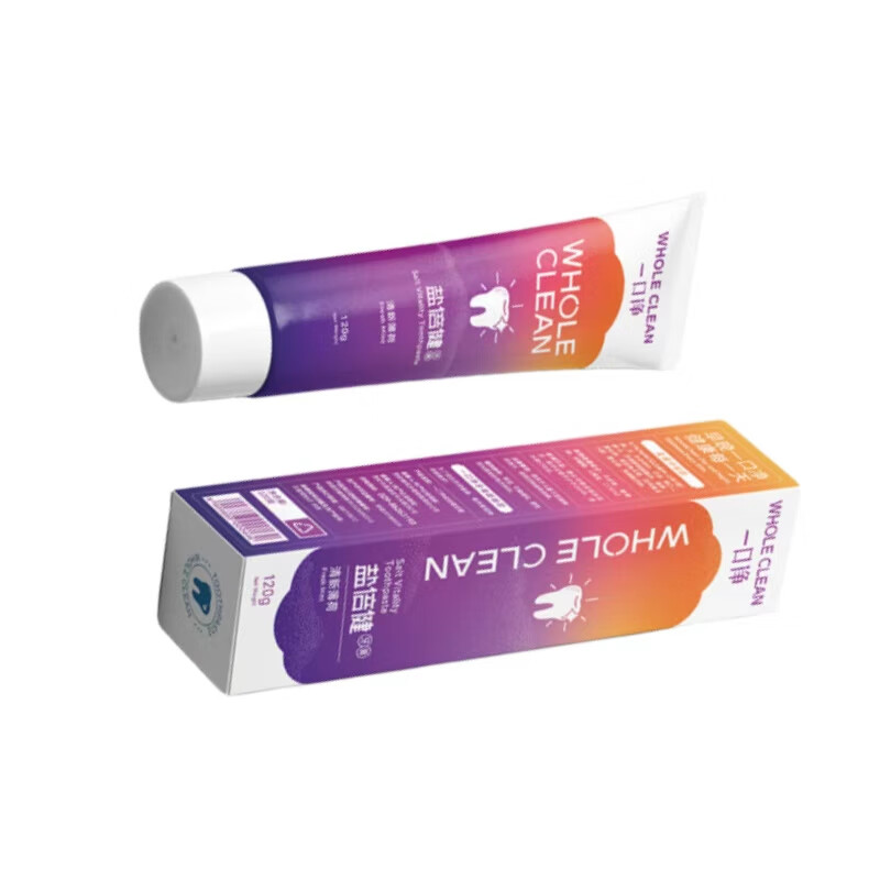 一口净（WholeClean）盐倍健牙膏 120g