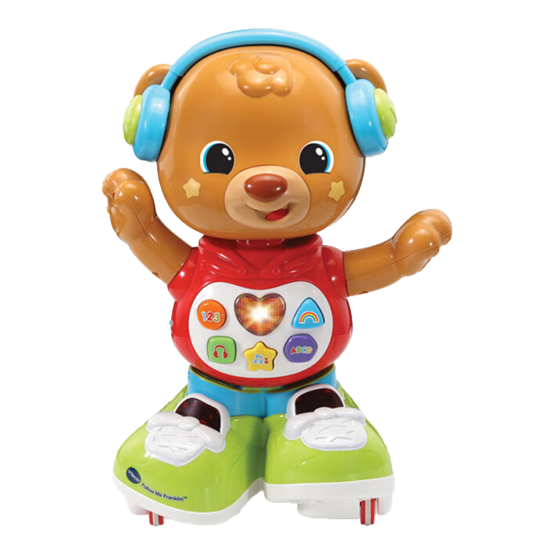伟易达（VTECH）儿童玩具互动追逐小熊电动音乐跳舞宝宝学步走路男孩女孩生日礼物 互动追逐小熊【1-3岁】