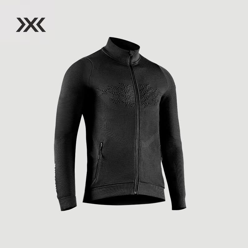 XBIONIC向导4.0中间层男士运动夹克外套男春夏秋保暖透气舒适秋新品 猫眼黑 M