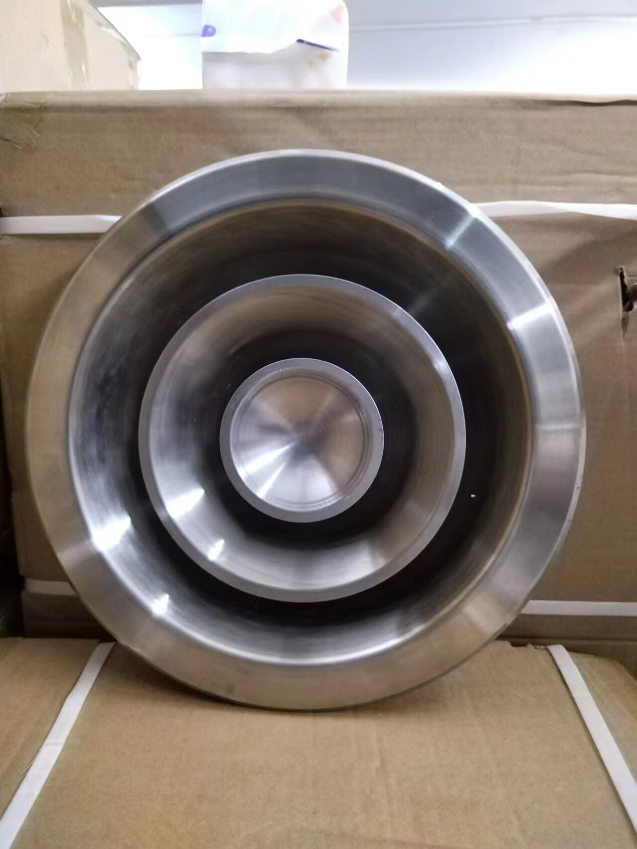 揚(yáng)笙福圓形散流器304不銹鋼通風(fēng)口200 350中央空調(diào)新風(fēng)排風(fēng)出風(fēng)口散流器 圓形不銹鋼散流器喉徑200