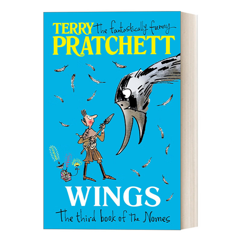 进口原版 wings 飞行家 小人族三部曲3 特里·普拉切特 英文版 英语