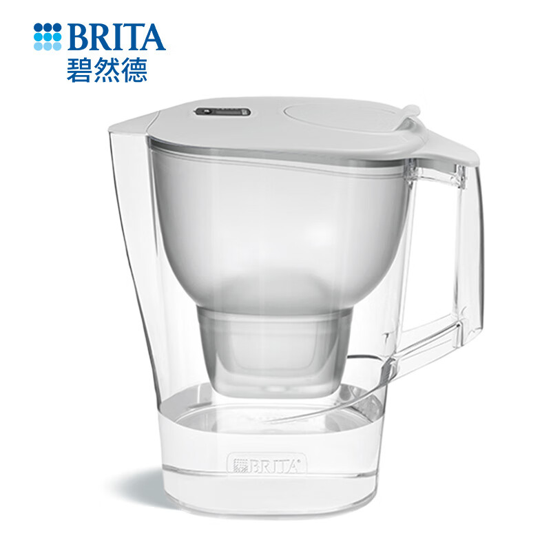 碧然德（BRITA）过滤净水器 家用滤水壶 净水壶 Kalea 晨汐系列XL  3.5L（灰色）