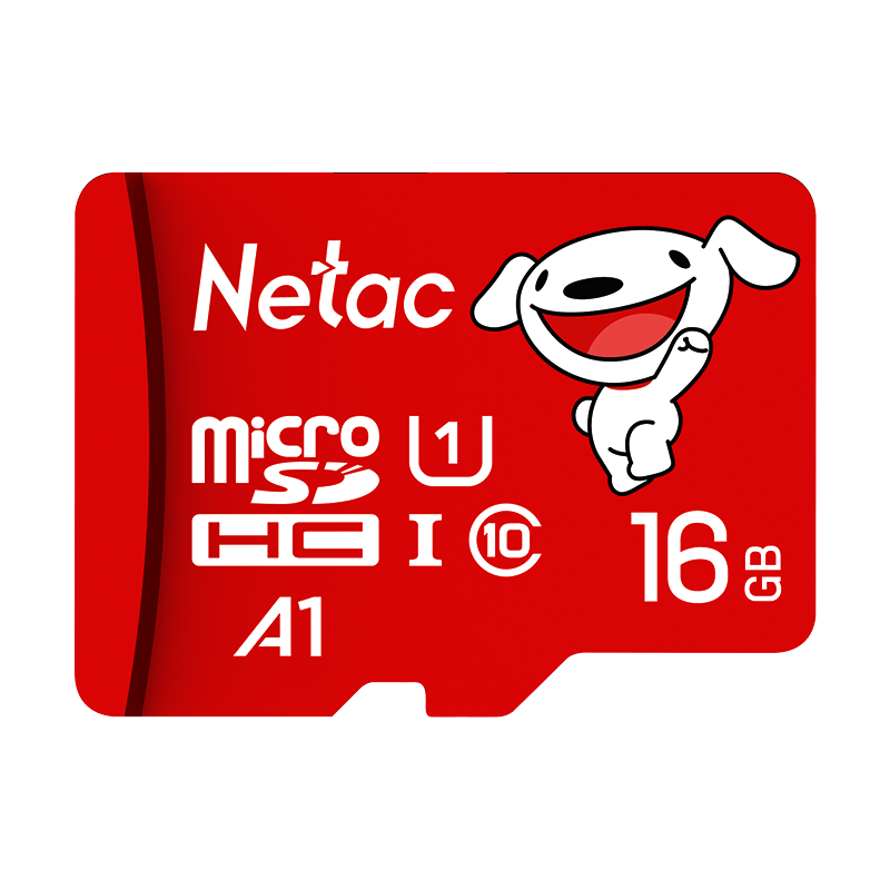 朗科（Netac）＆JOY联名款 16GB TF(MicroSD)存储卡 U1 C10 A1 P500系列 读速98MB/s 行车记录仪＆监控摄像