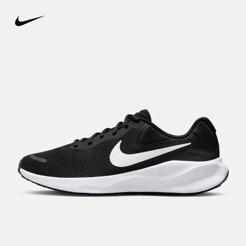 耐克（NIKE） REVOLUTION 7 男子冬季缓震运动公路跑步鞋 FB2207-001 38.5