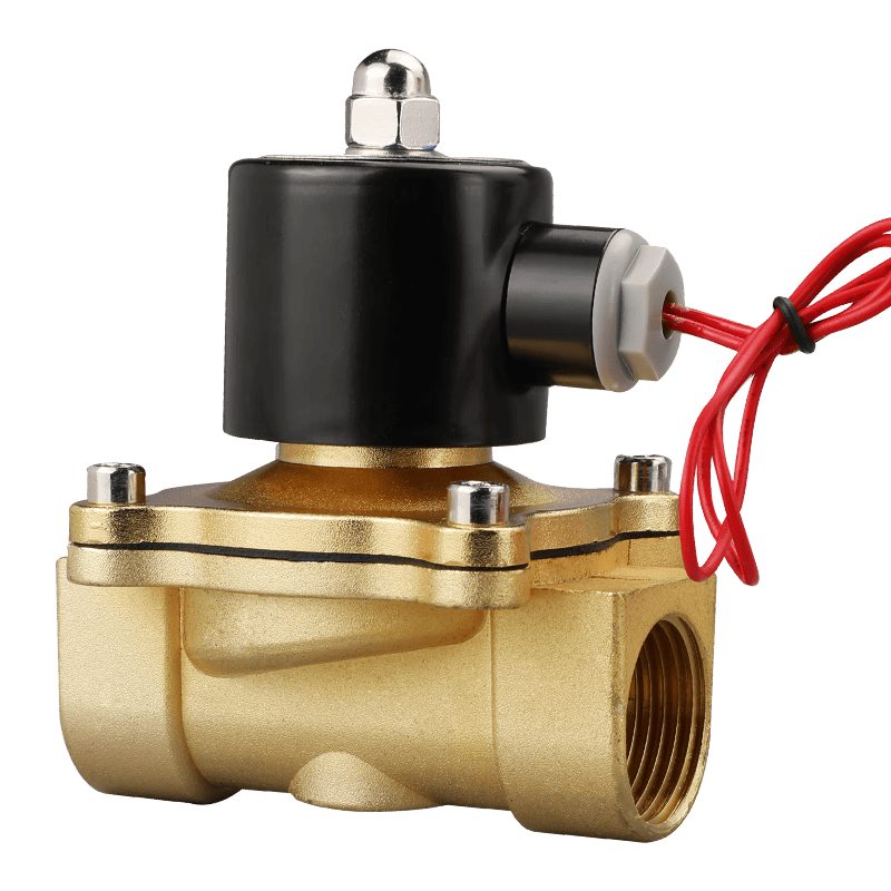 常闭电磁阀水阀气阀线圈ac220v dc24v 12v水管电磁开关阀 103分
