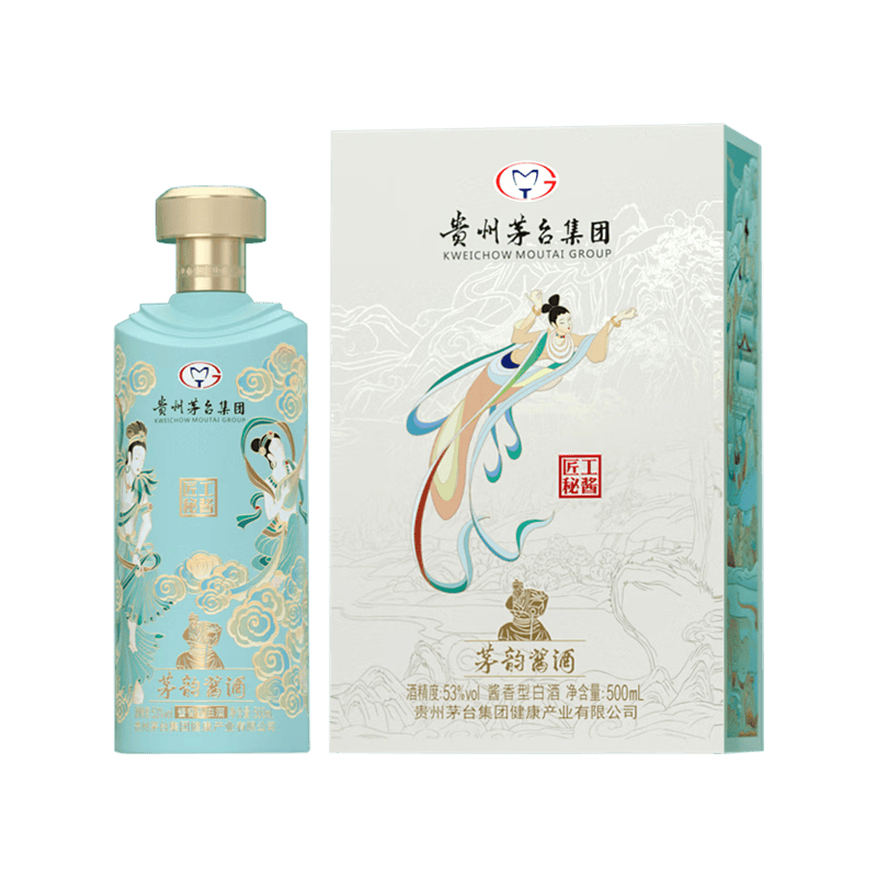 茅台(moutai)茅台集团出品 飞天仕女图 茅韵匠工秘酱53度酱香型白酒