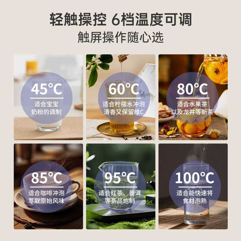 美菱（MeiLing）饮水机家用桶装水下置式立式快速加热多档调温可触控饮水器下置水桶 旗舰升级【触控6档温度可选】 制冷制热型