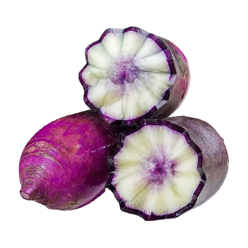 山东新鲜冰激凌萝卜糖心萝卜水果萝卜潍坊脆型凤梨萝卜心里美 冰激凌萝卜2斤