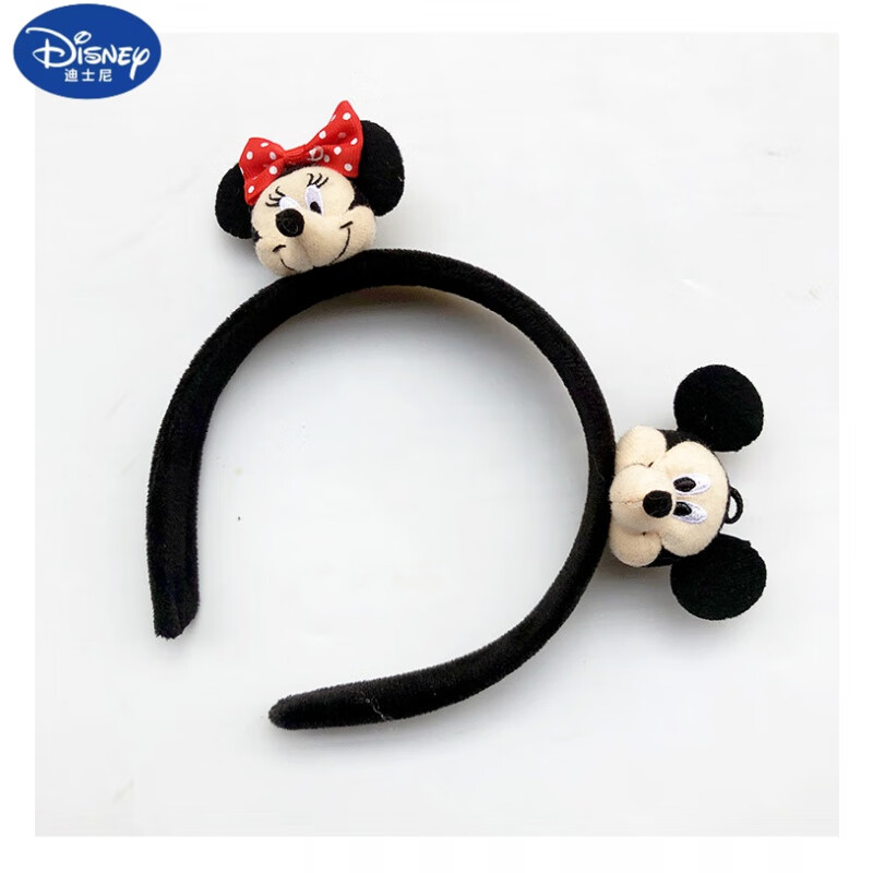 (disney)迪士尼可爱卡通米老鼠发箍女米奇米妮洗脸不压发儿童发卡头饰