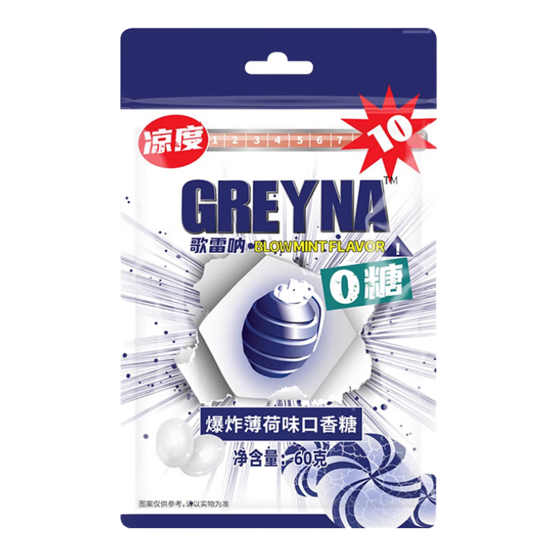 GREYNA������ʮ����ը����ζ������ǿ��Ǻ����ˬ����һ������ ��1����10����ը����ζ60g