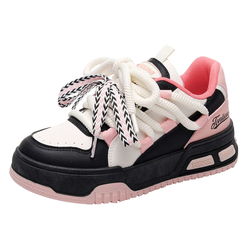 ��ʨ��TonLion��ŮЬ�ﶬ����װ�ЬŮʿ����Ь��Ů�ٴ��˶��ϵ�Ь �׺ڷۼ��� 37 129.9Ԫ