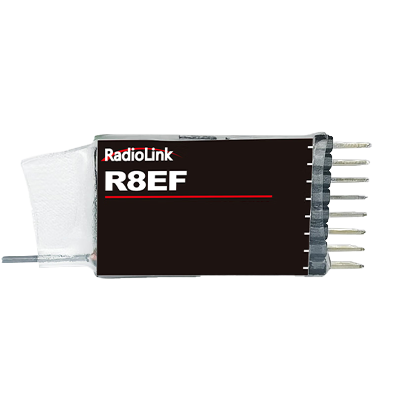 �ֵϣ�RadioLink���ֵ�R8EF���ջ�8ͨ��֧��RC8X RC4GS RC6GS T8FB T8S T12D T16D R8EF��ͨ�� V1.6 �ֵϽ��ջ� 51.9Ԫ